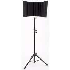 Audio Mic Reflexion Screen PRO SET, Akust. Filter, Mikrofonständer, Leicht