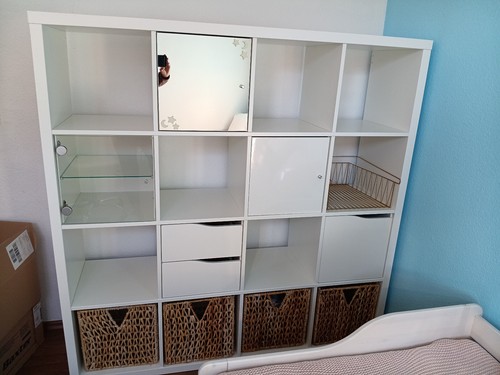 Ikea kallax regal weiß 16 - regal,