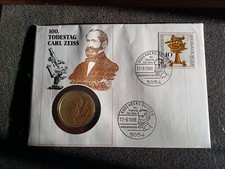 Numisbrief Carl Zeiss 100