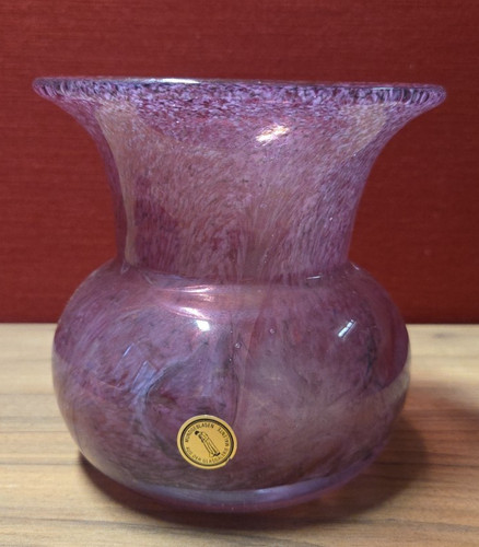 Glas vase mundgeblasen - glas,