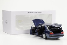 1:18 Norev Mercedes-Benz 500 E W124 5.0 V8 Limousine 1990 nautic blau metallic