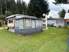 Wohnwagen gebraucht auf Dauerstellsplatz