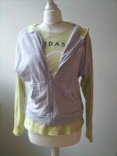 Adidas Neo Sweatjacke Gr. S + T-Shirt Gr. M