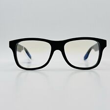 Woodfellas Brille Damen Herren eckig schwarz Büffelhorn Horn Echthorn 51/17