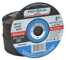 Trennscheiben 125 mm Metall INOX Flexscheiben 1,0 mm Edelstahl 1 - 800 Stk Profi
