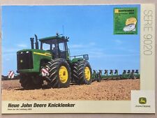 John Deere Serie 9020 Knicklenker Traktoren Prospekt Bulldog Schlepper