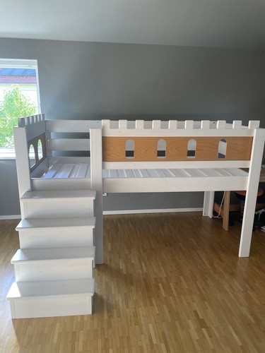 Kinder hochbett holz - hochbett, cm