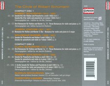 THE CIRCLE OF ROBERT SCHUMANN NEW CD