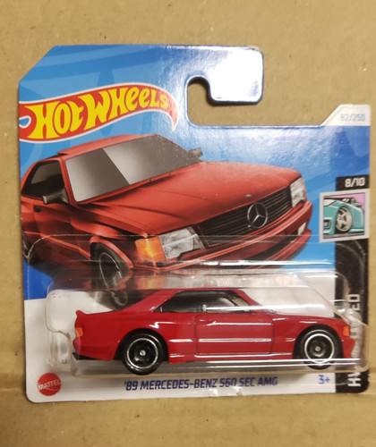 Hot wheels mercedes benz - hot, '89