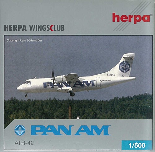 Atr pan n4205g herpa - pan, am