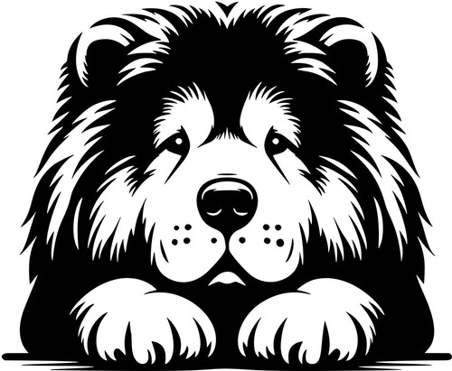 Chow aufkleber - chow,