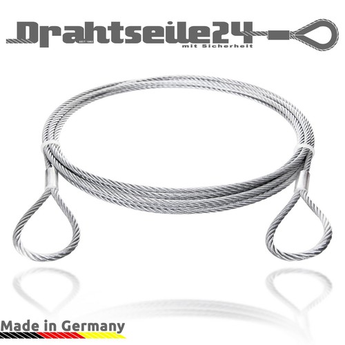 Drahtseil mit schlaufe ösen - drahtseil,