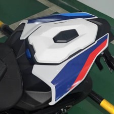 Weiße Hintersitz Abdeckung