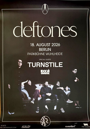 Deftones 2026 berlin orig - deftones,