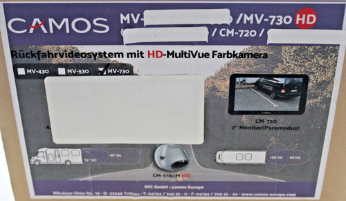 Rückfahrvideosystem camos - rückfahrvideosystem,