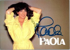 Original Autogramm Paola Felix