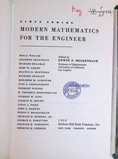 Modern Mathematics for the Engineer University of California Engineering Extensi