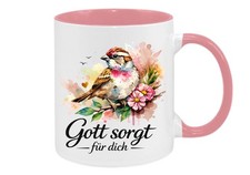 Kaffeetasse „Gott sorgt für