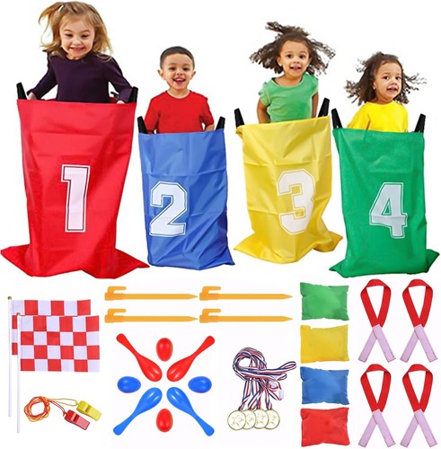 Sackhüpfen set 32pcs kinder - sackhüpfen,