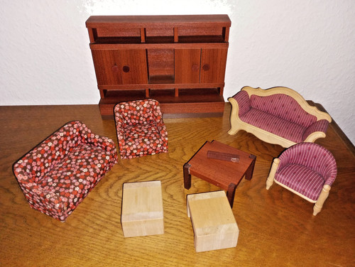 Puppenhaus möbel aus - aus, holz