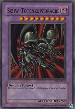 YU-GI-OH, SCHW. TOTENKOPFDRACHE, SR, DB1-DE153
