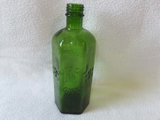 alte Apothekerflasche Giftflasche Totenkopf  Gift-Flasche grün 250 ml 1/4 Liter