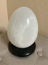 Selenit Edelstein Lampe