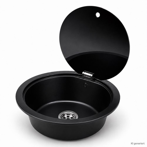 Rund 34cm campingspüle - rund,