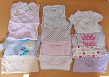 Bodies, Body, 12 Stück 50-56 Newborn Mädchen