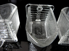 3 kleine GERRIX Glasschütten