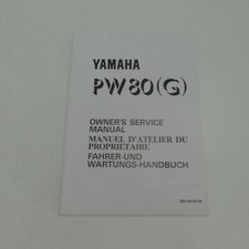 original Yamaha PW 80 G Werkstatthandbuch Reparaturanleitung Handbuch manual