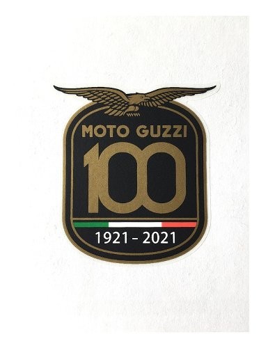 Moto guzzi aufkleber 100 jahre - guzzi,