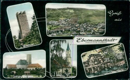 Ansichtskarte ebermannstadt - ansichtskarte,