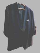 SMOKING ANZUG Gr. 56, Klassiker 3tlg m. Weste und komplett (Hemd, Fliege), GUT