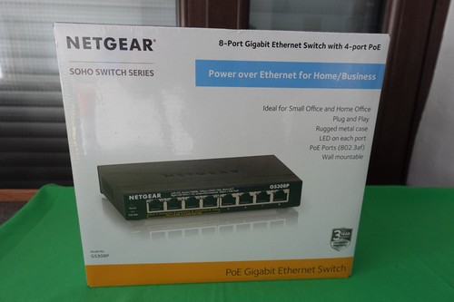 Netgear gs308p port gigabit - gs308p, 8-port