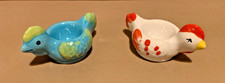 2 Keramik Eierbecher Huhn