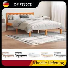 Massivholzbett Bett Holzbett Bettgestell Schlafzimmerbett Kiefernholz vidaXL