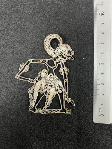 Silber filigran wayang figur - silber,
