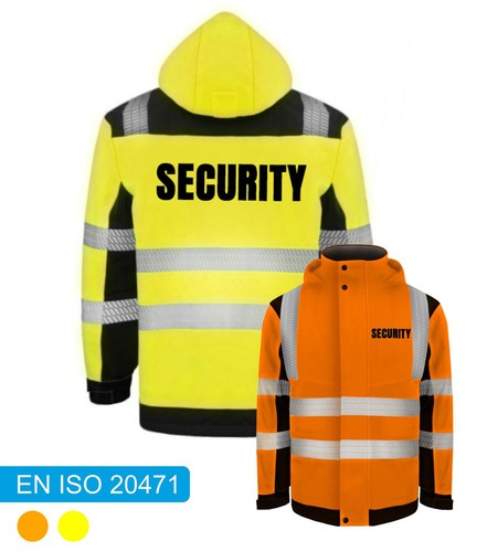 Security softshell winterjacke - softshell,