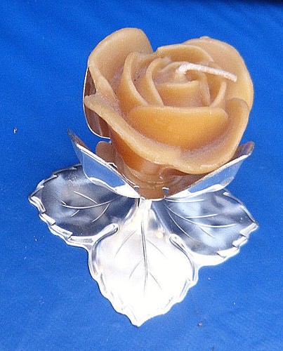 12607 kerzenständer rose - kerzenständer,