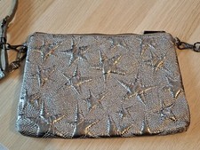 Schultertasche von Marina Galanti - Silber mit Sternen