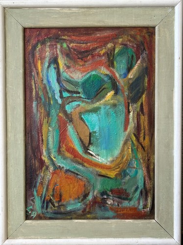 ölbild abstrakt komposition - Ölbild,