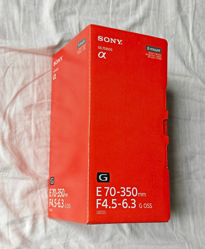 Sony sel70350g 350mm - sel70350g, 70-350mm