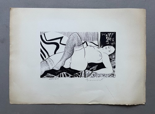 Claude hemeret nackte frau - hemeret,,