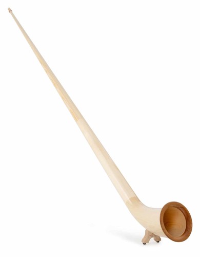 Handgemachtes alphorn natur - handgemachtes,