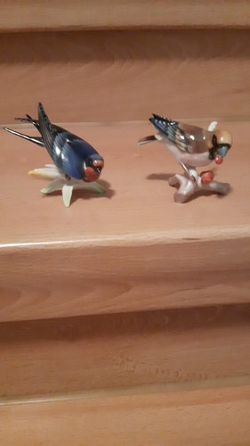 Hutschenreuther figur vogel - vogel, 2x