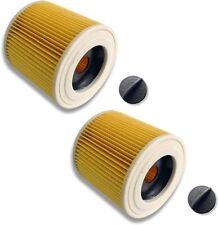 2x Patronen-Filter für Kärcher A 2204 2254 2101 2204 2206 wie 6.414-552.0 B-Ware