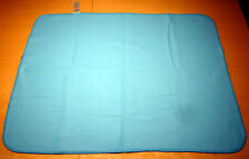 Kuscheldecke, Kinderwagendecke, türkis, 99cm x 73cm (LxB), sehr guter Zustand