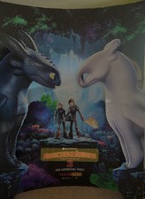 Kinoaufsteller XXL, Drachenzähmen leicht gemacht, Raumteiler, 3 D