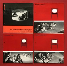 4 x DDR RFT Prospekt VEB